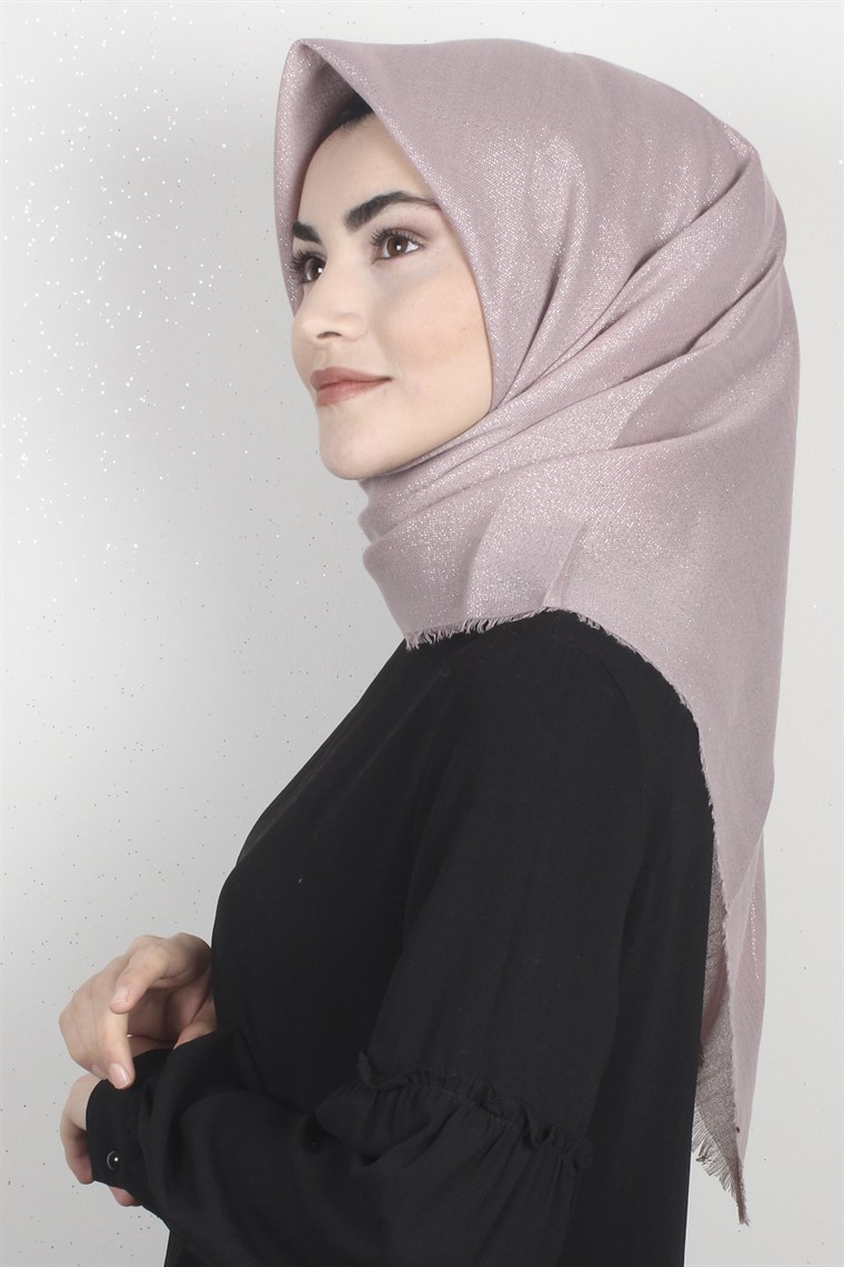 Fileli Coton Eşarp 1706-13