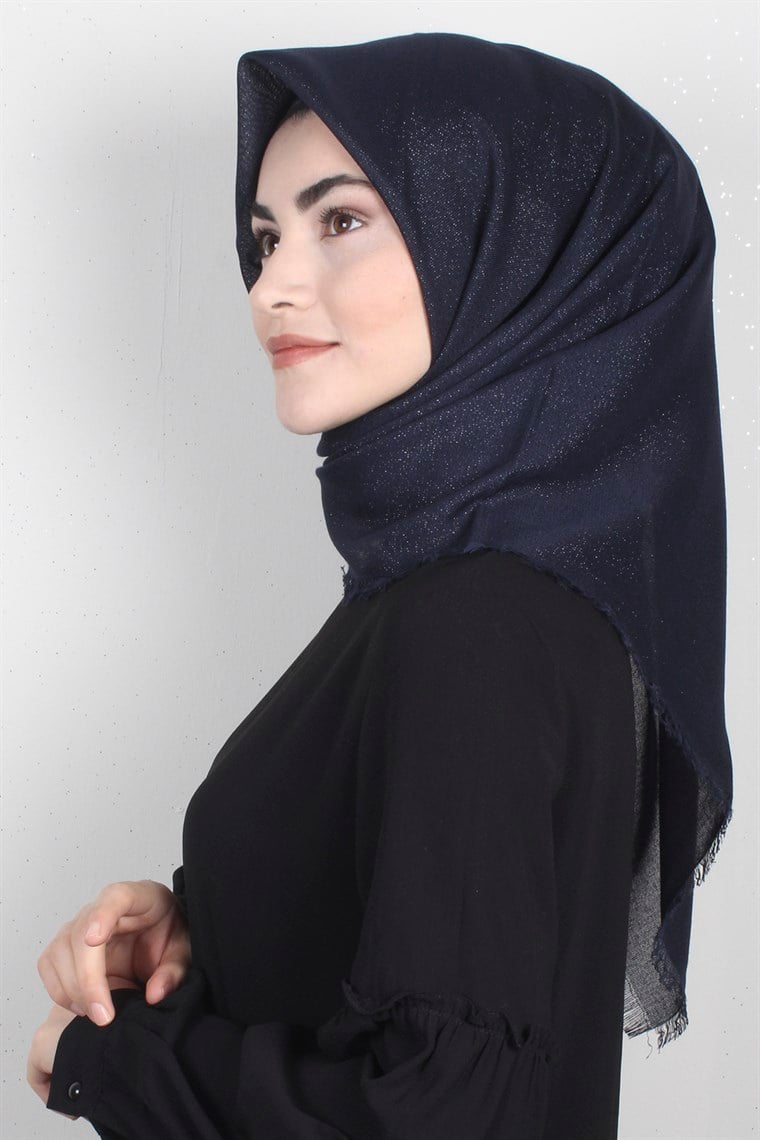 Fileli Coton Eşarp 1706-17