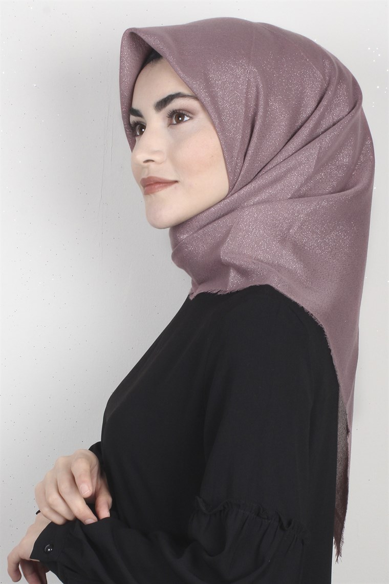 Fileli Coton Eşarp 1706-8