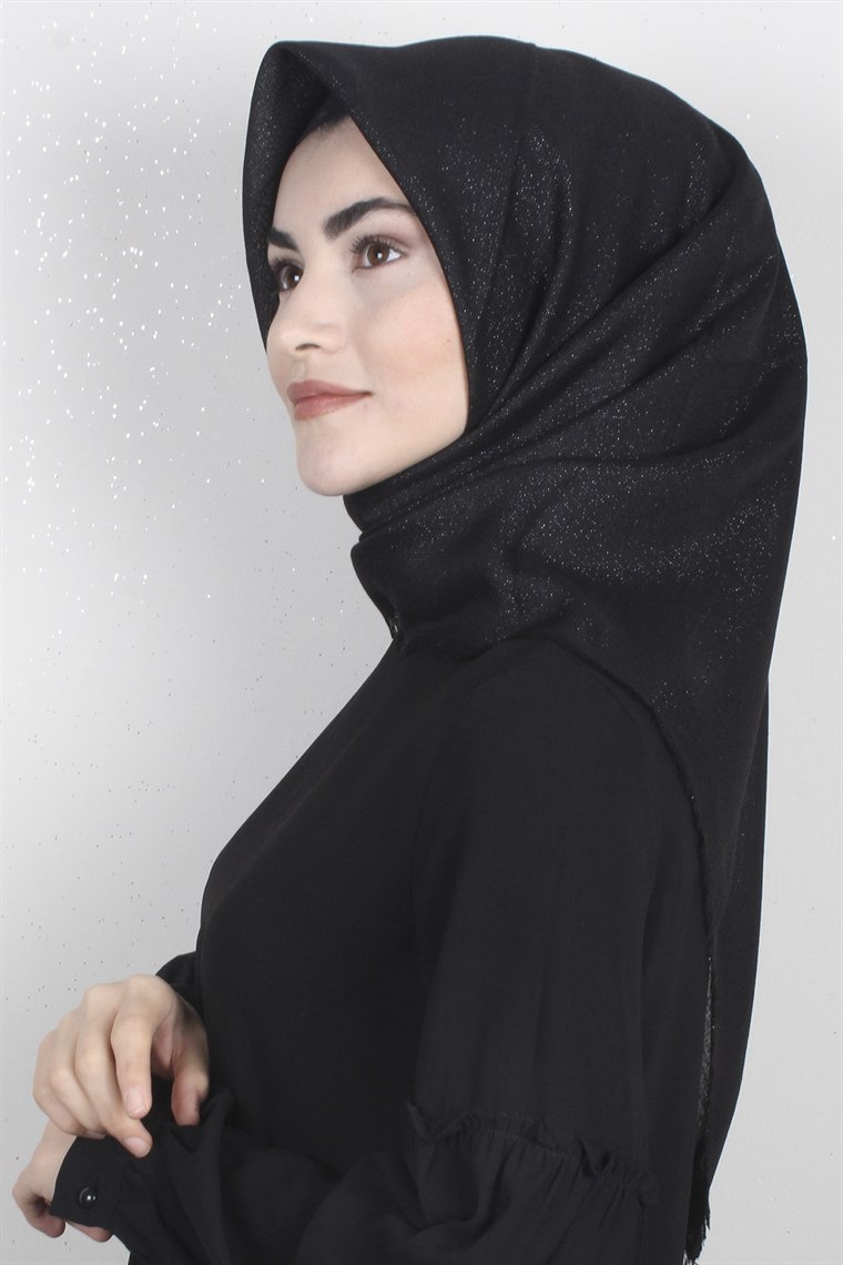 Fileli Coton Eşarp 1706-9