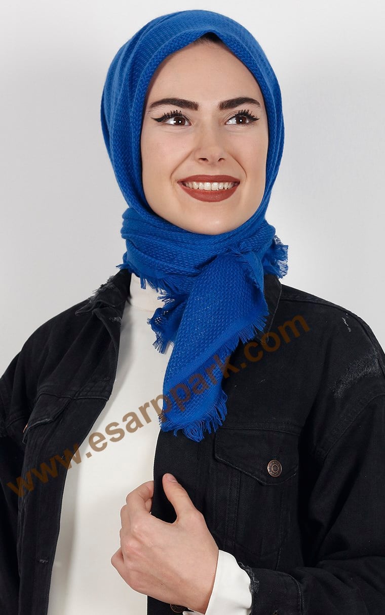 Fileli Coton Eşarp 1710-11