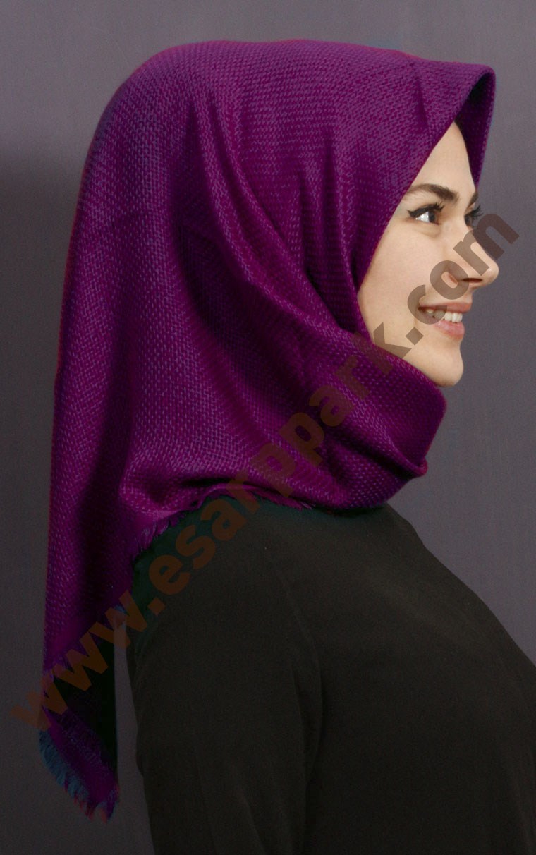 Fileli Coton Eşarp 1710-14