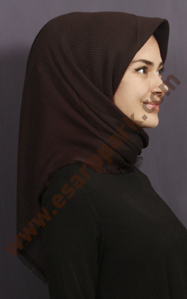 Fileli Coton Eşarp 1710-18