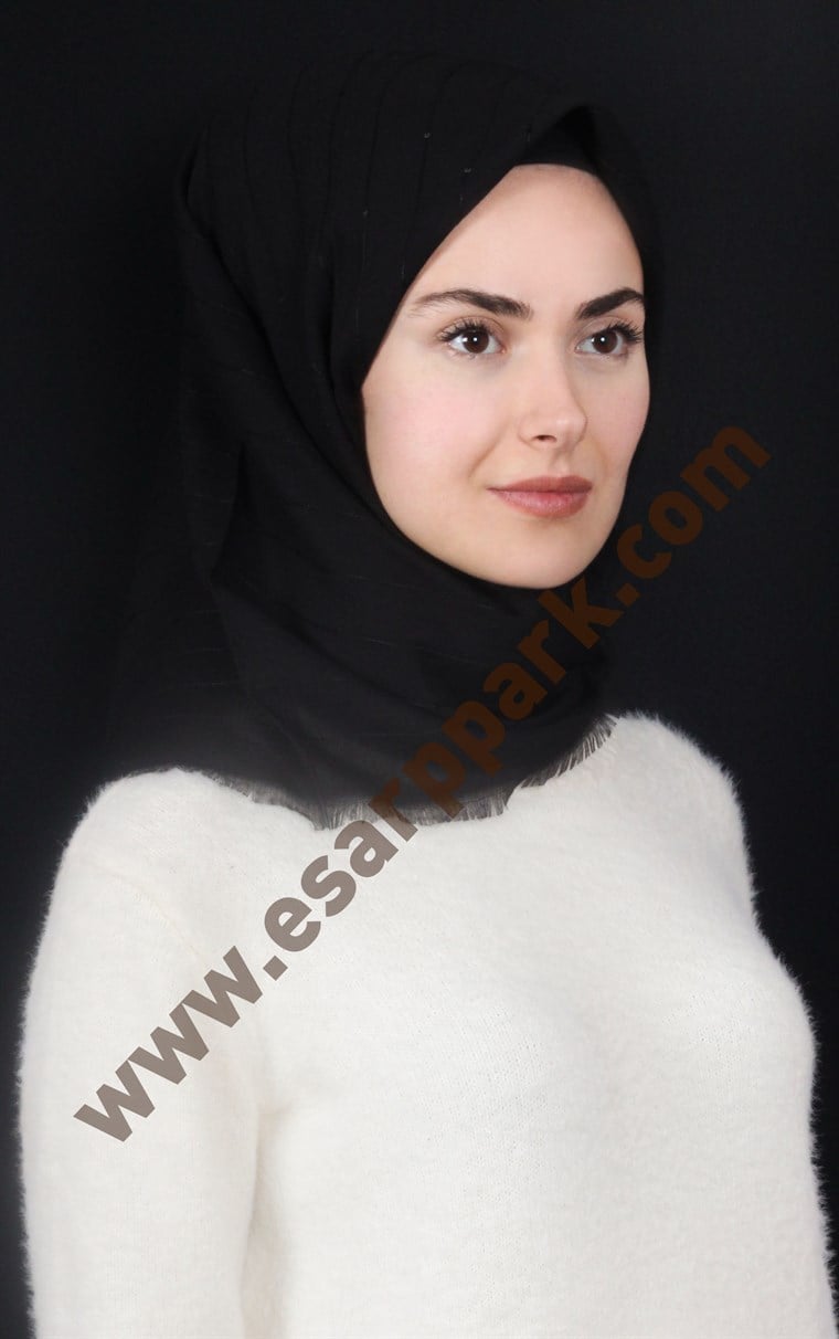 Fileli Coton Eşarp 1710-23