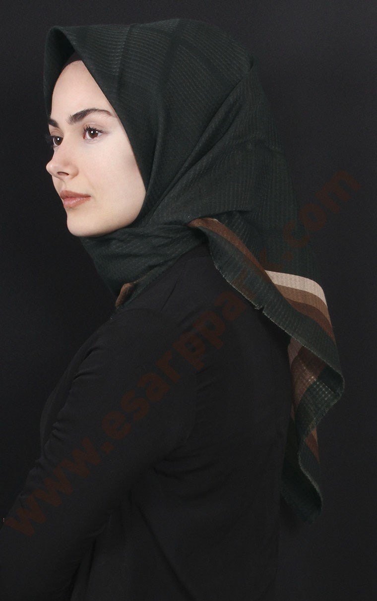 Fileli Coton Eşarp 1735-6