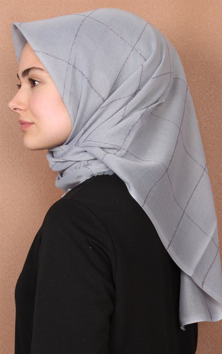 Fileli Coton Eşarp 1736-2