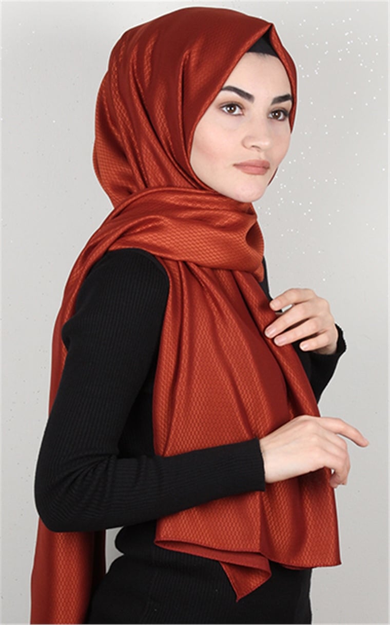 Fiore Şal 2628-15 Kiremit