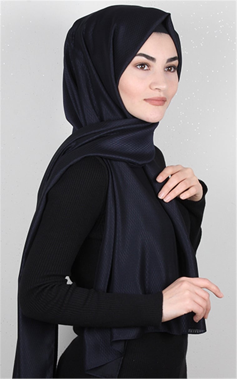 Fiore Şal 2628-3 Lacivert