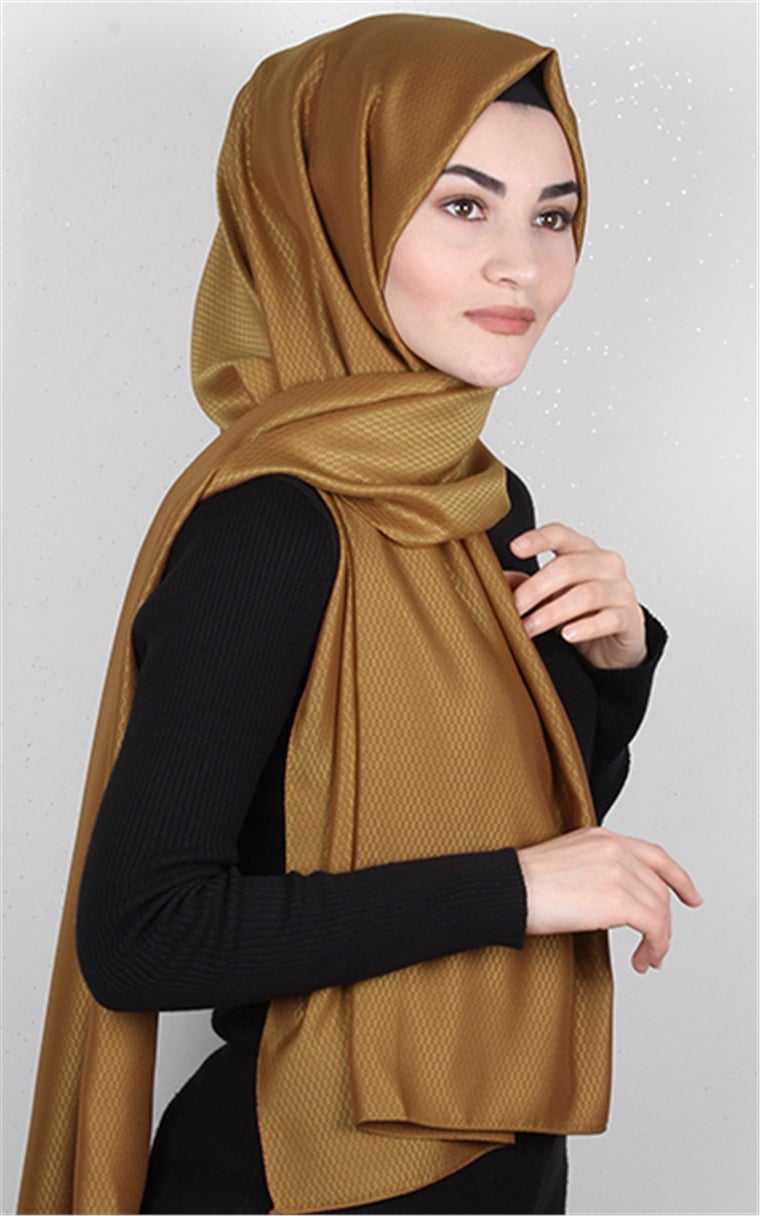 Fiore Şal 2628-4 Hardal