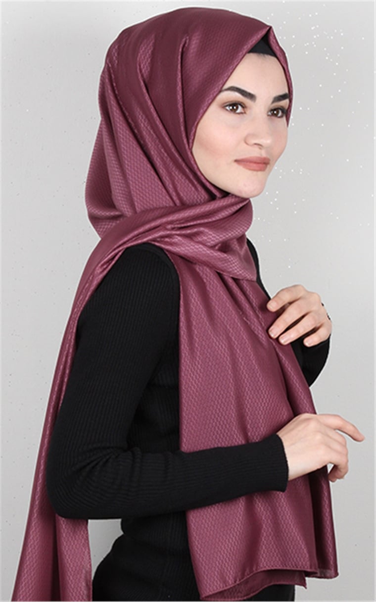 Fiore Şal 2628-8 Gül Kurusu