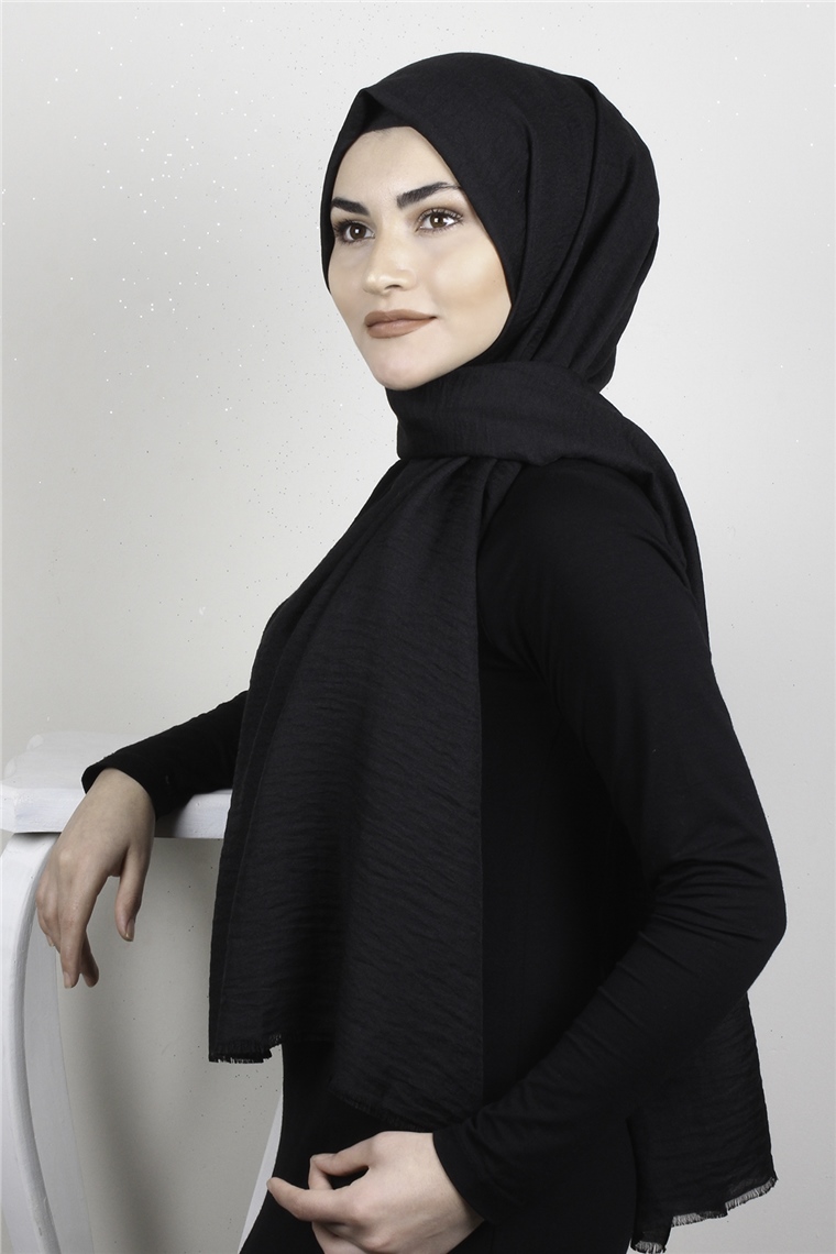 Fresh Cazz Şal 1485-6 Siyah