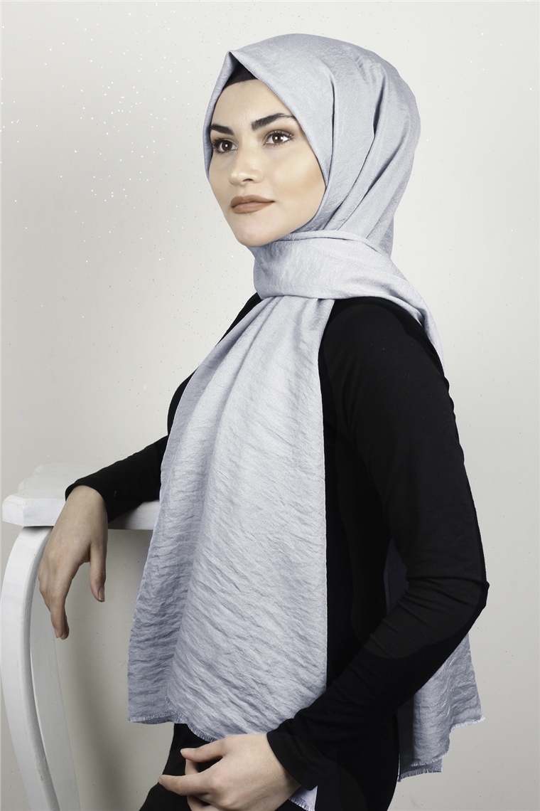 Fresh Cazz Şal 1485-8 Gri