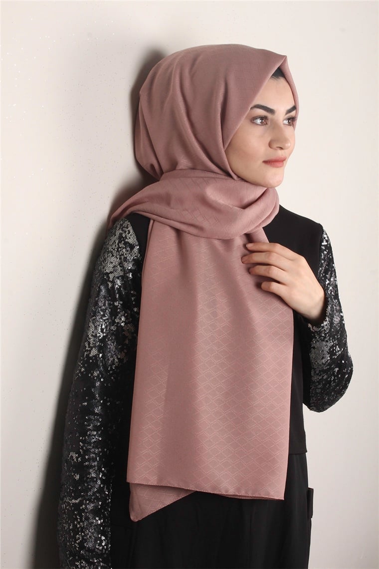Fresh Coton Şal 1496-5 Pudra