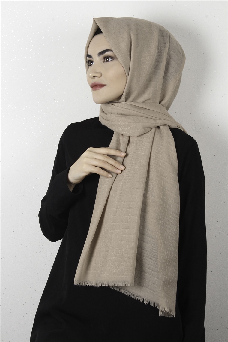 Fresh Coton Şal 1499-7 Taş 