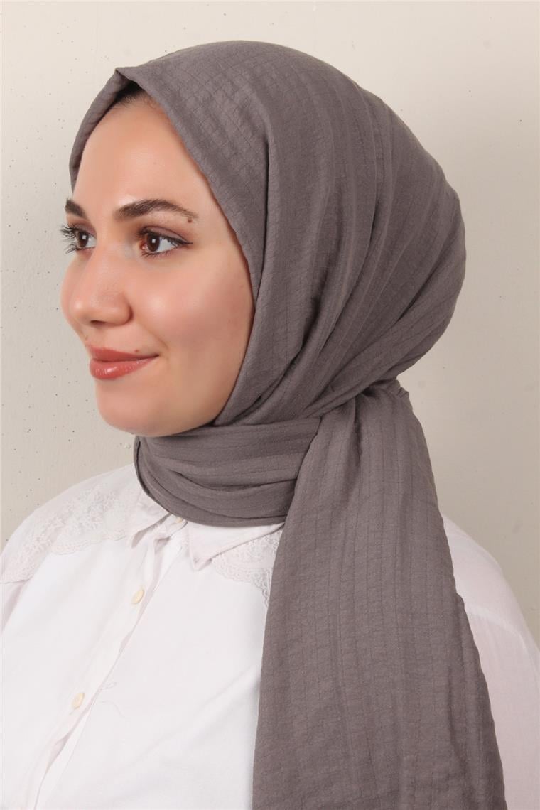 Fresh Pamuk Şal 1488-13 Füme