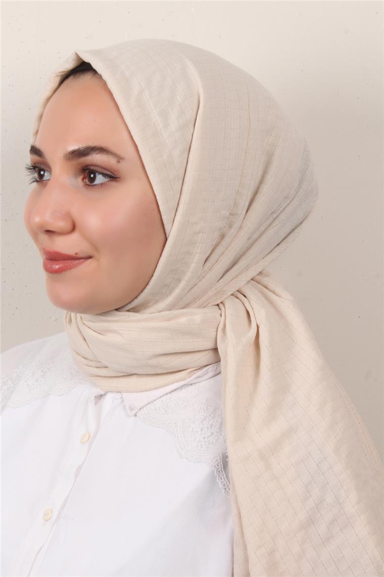 Fresh Pamuk Şal 1488-16 Kemik