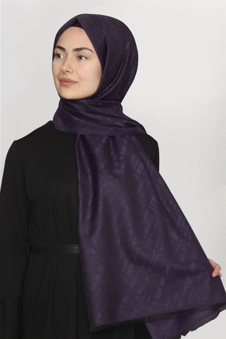 Frezya Şal 1641-15 Mürdüm