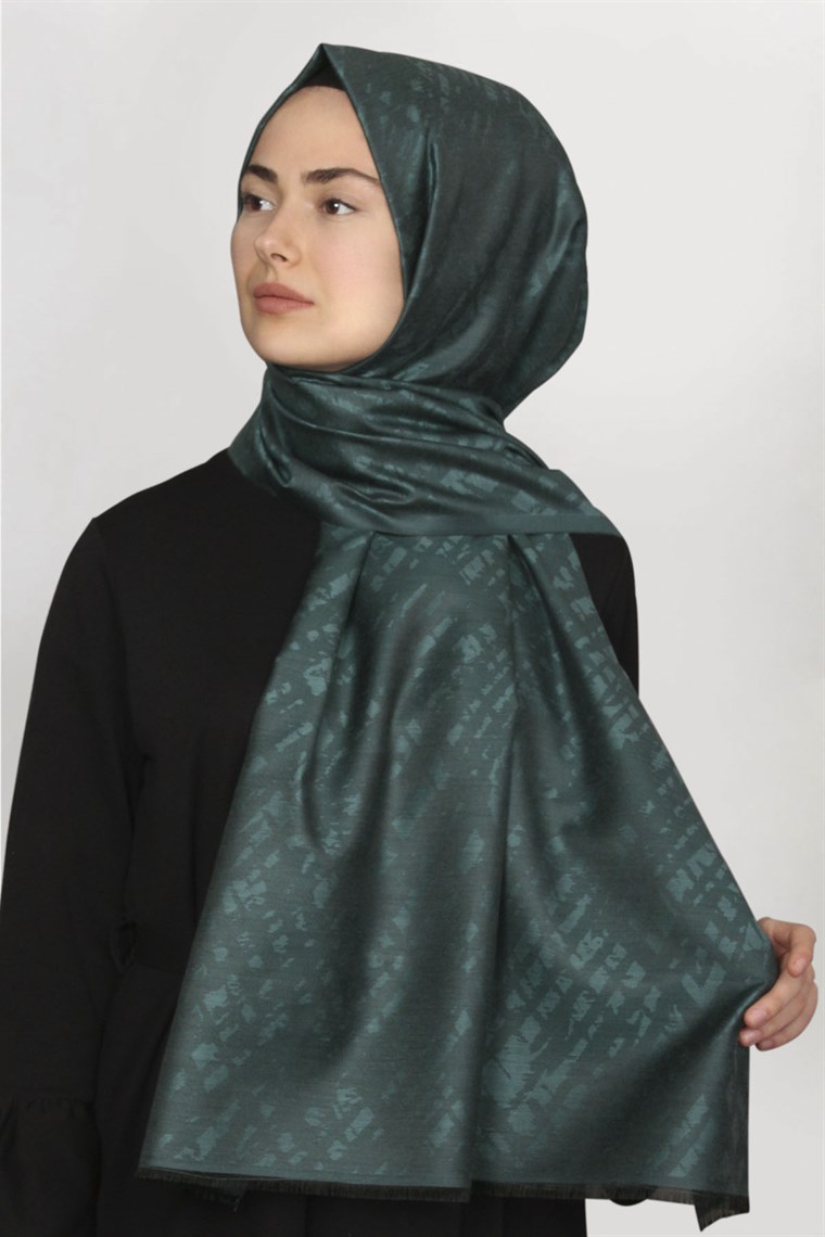 Frezya Şal 1641-16 Petrol Yeşili