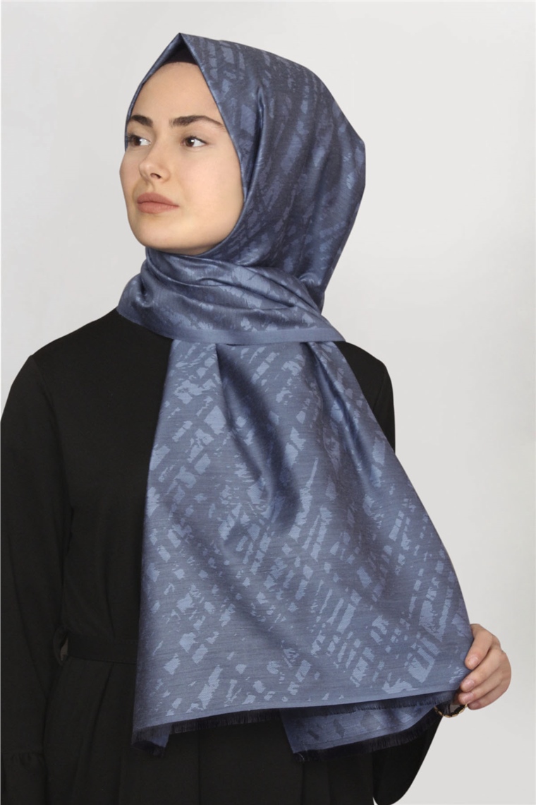 Frezya Şal 1642-19 Buz Mavisi