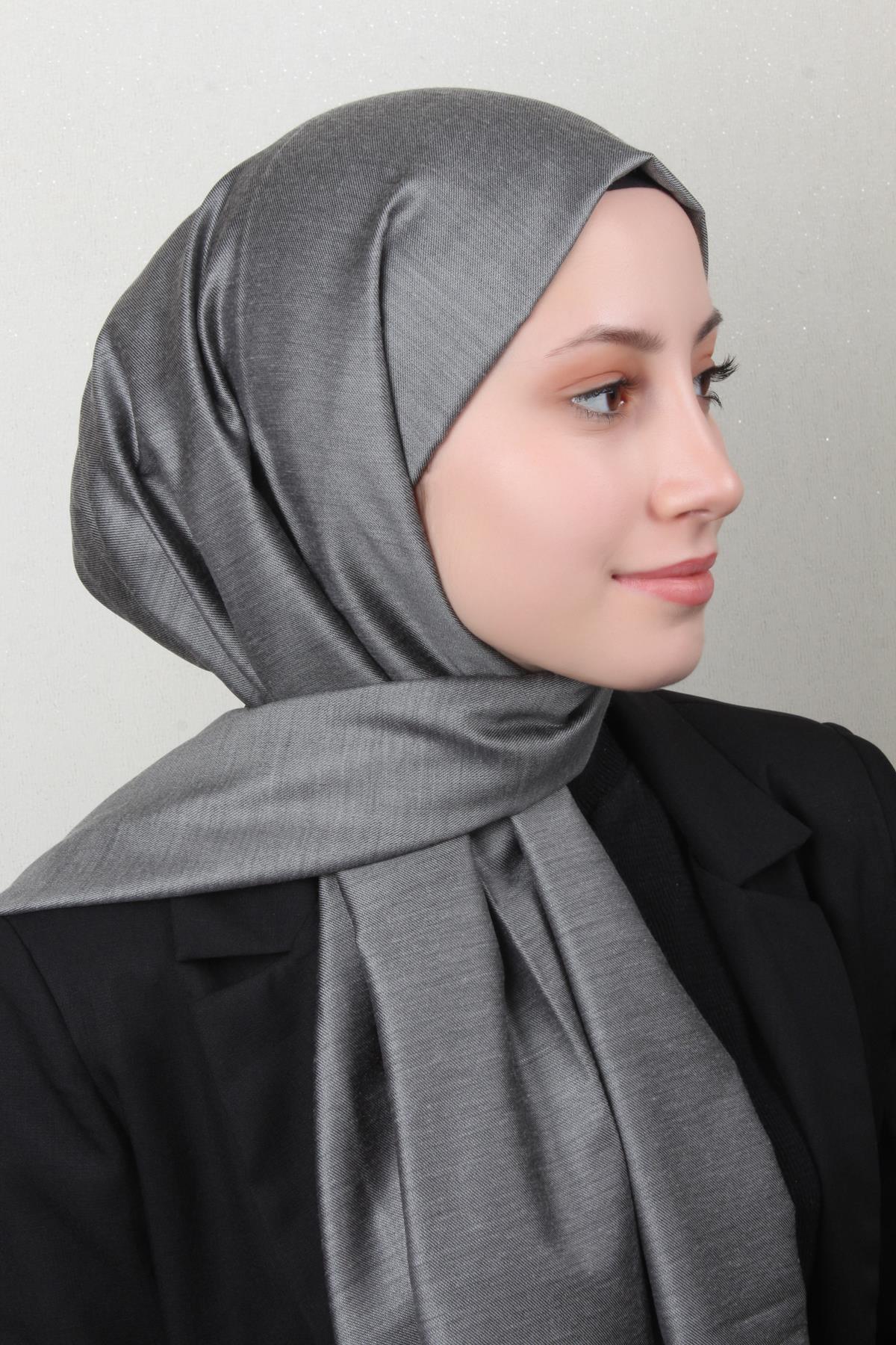 Frezya Şal 1642-36 Gri