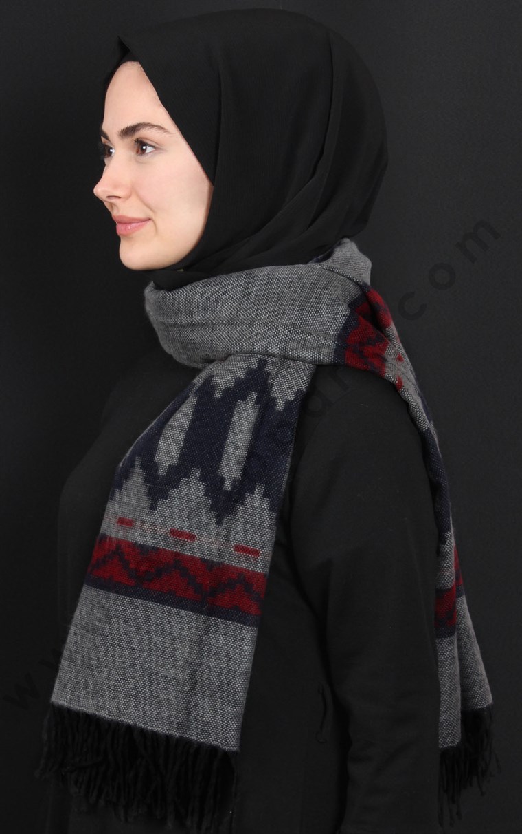 Geniş Omuz Şalı 511-0013