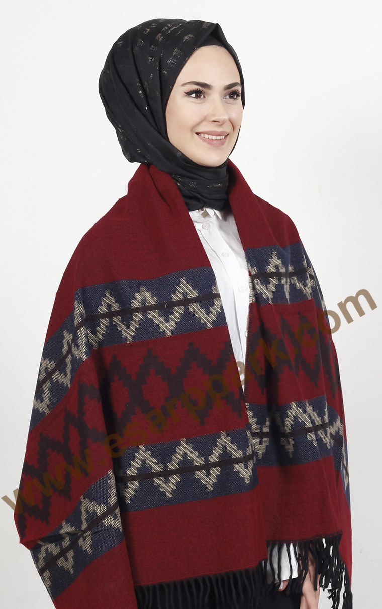 Geniş Omuz Şalı 511-0017