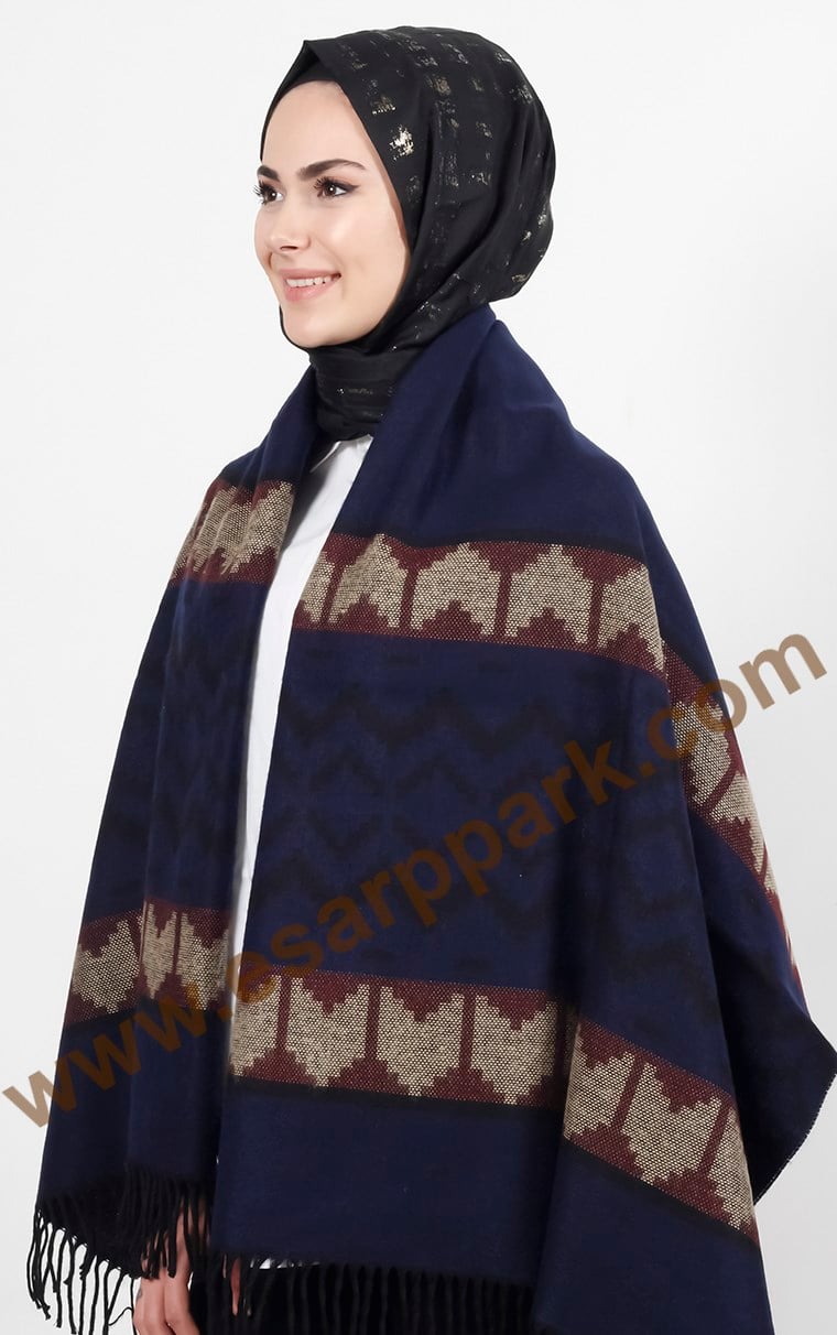 Geniş Omuz Şalı 511-0023