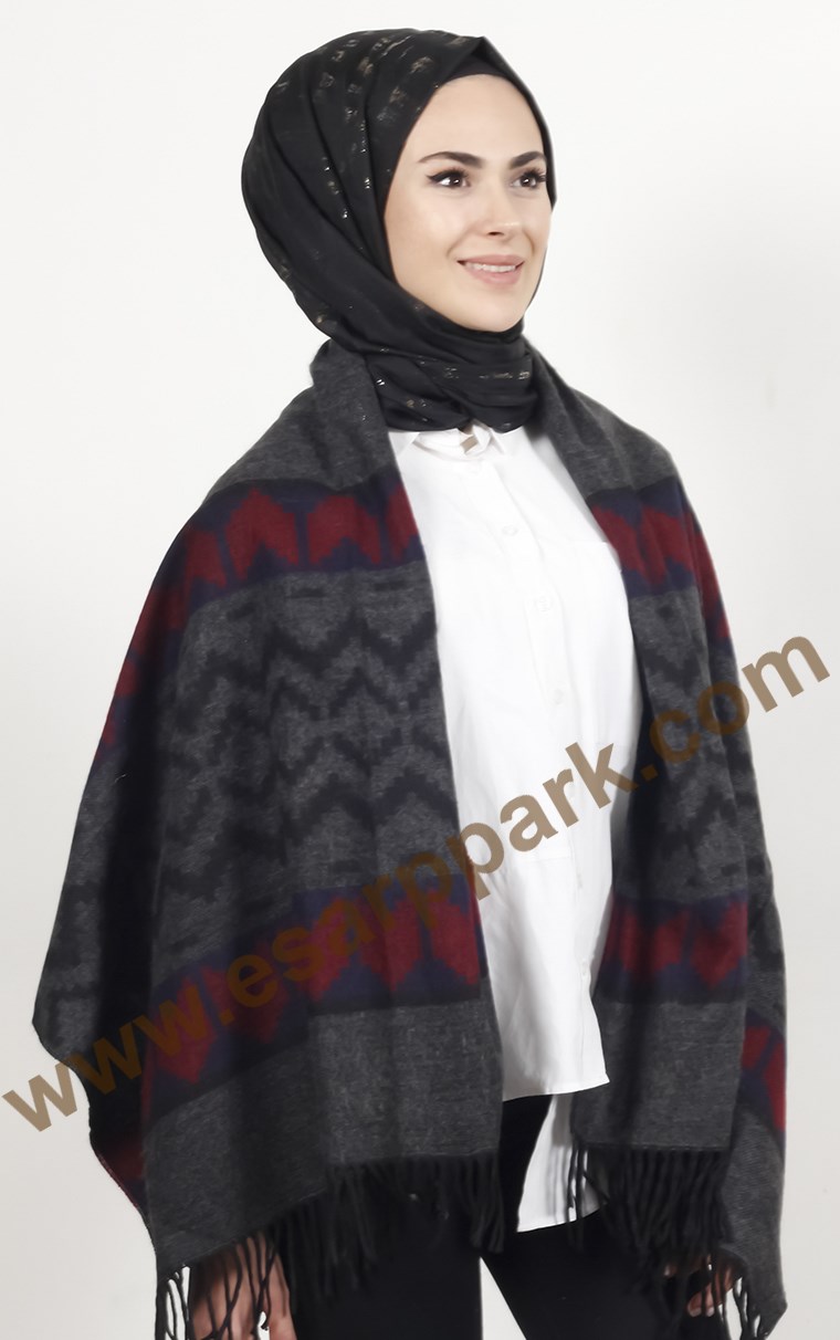 Geniş Omuz Şalı 511-0025