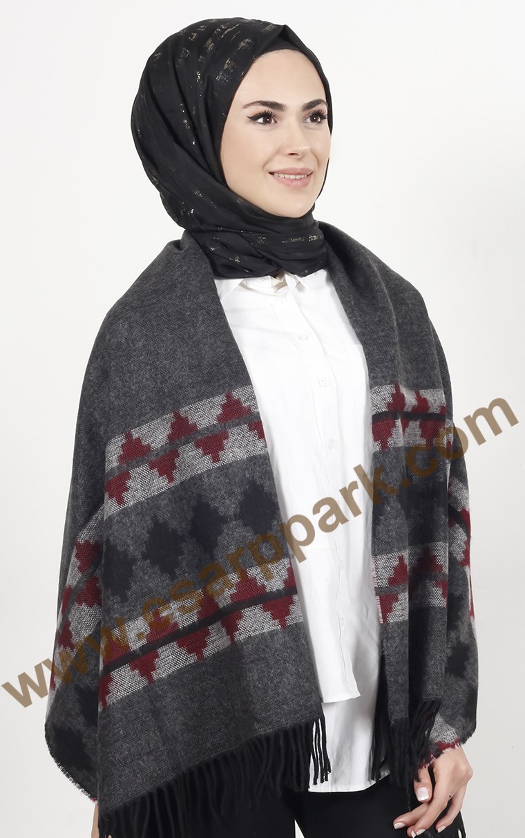 Geniş Omuz Şalı 511-0035