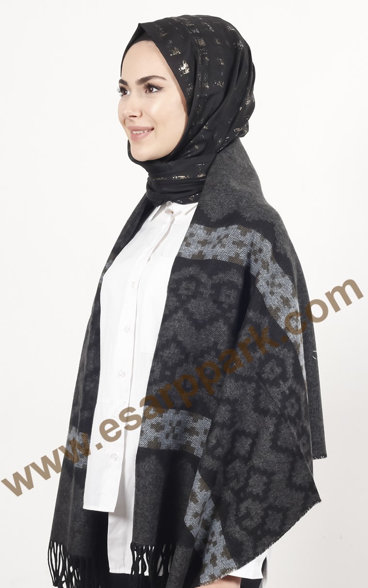 Geniş Omuz Şalı 511-0036