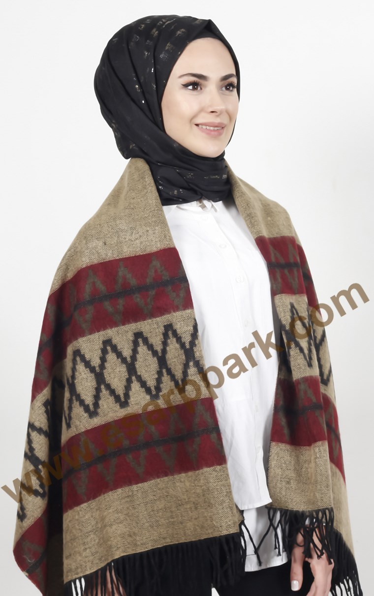 Geniş Omuz Şalı 511-0037