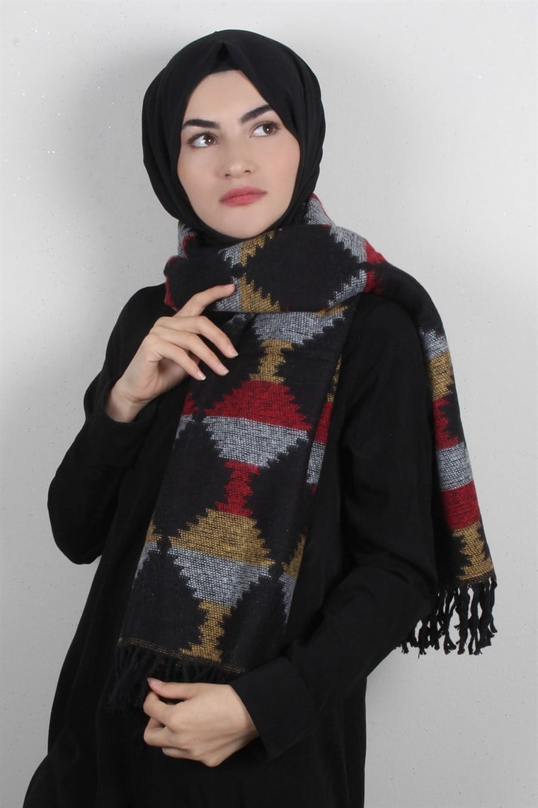 Geniş Omuz Şalı 511-0045