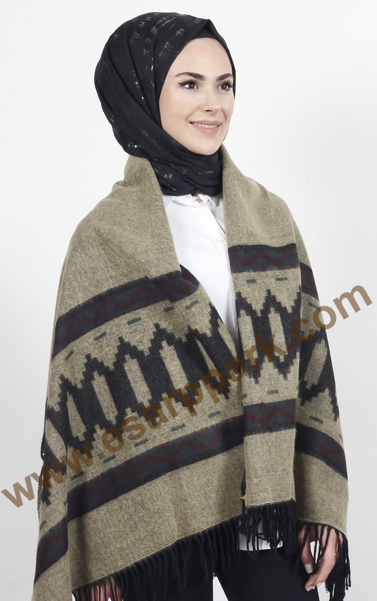 Geniş Omuz Şalı 511-0055