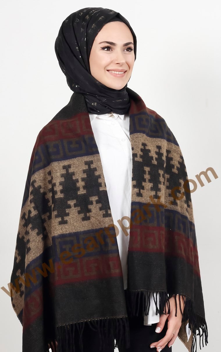 Geniş Omuz Şalı 511-0057