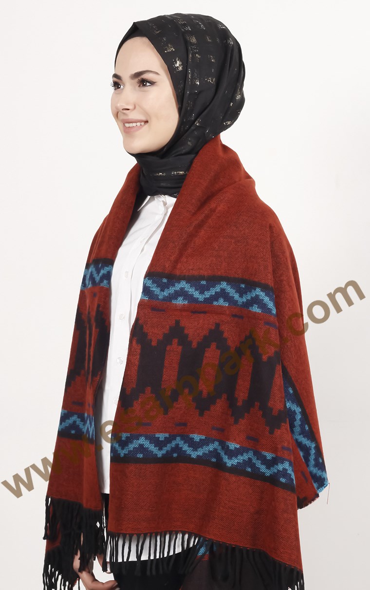 Geniş Omuz Şalı 511-0058