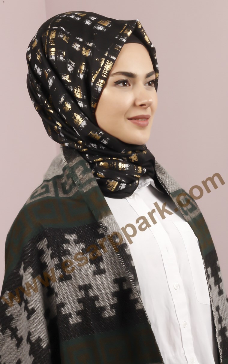 Geniş Omuz Şalı 511-0080