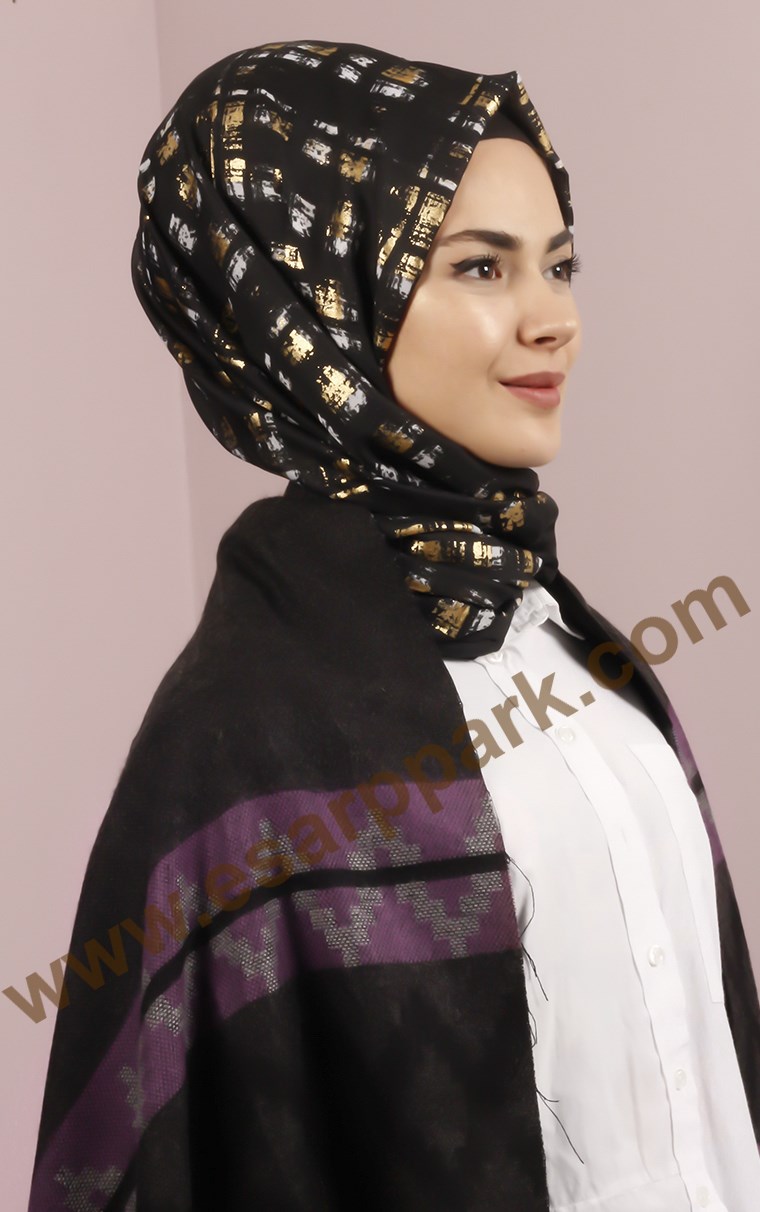 Geniş Omuz Şalı 511-0083