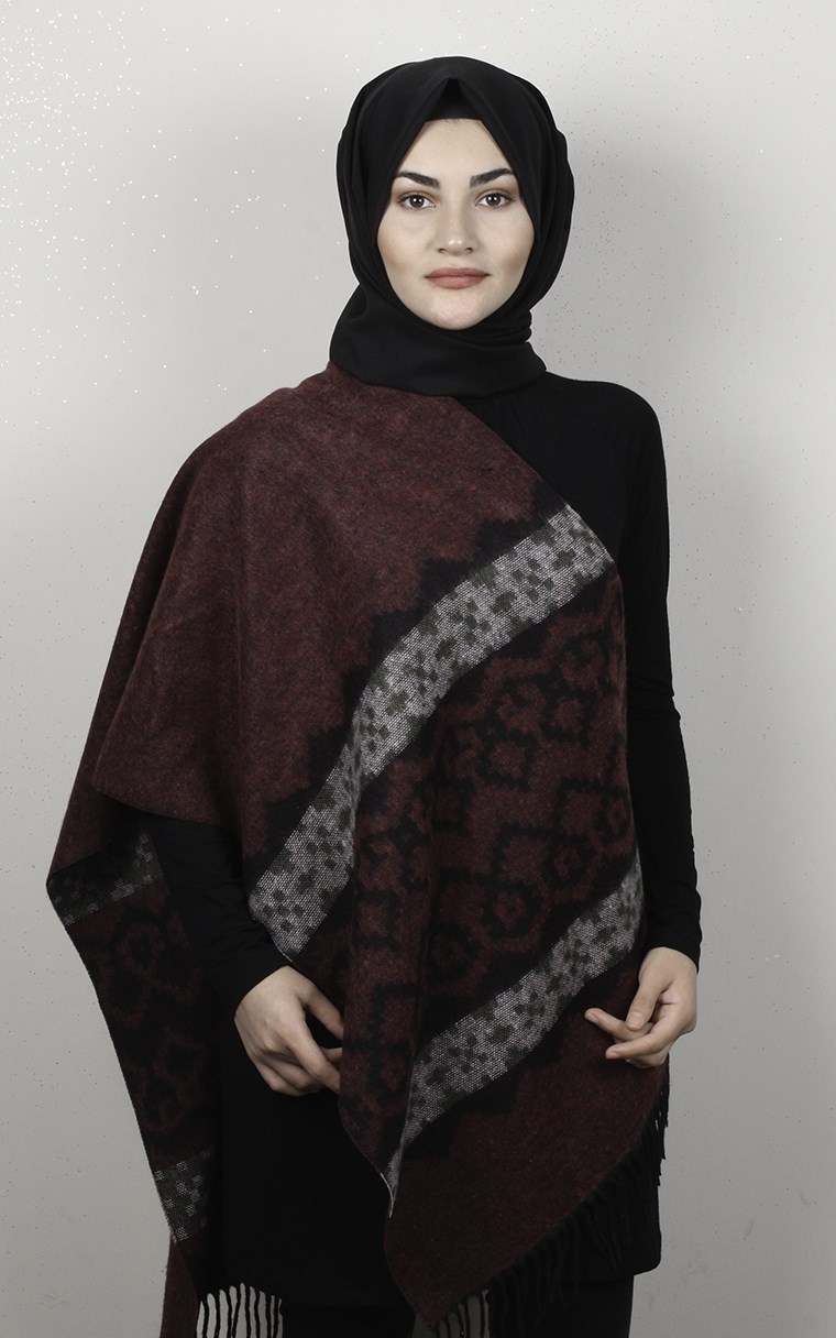Geniş Omuz Şalı 5220-18