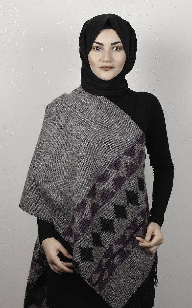 Geniş Omuz Şalı 5220-28