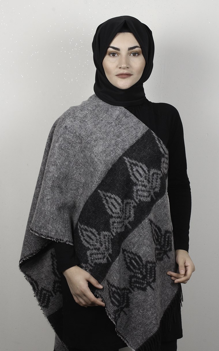 Geniş Omuz Şalı 5220-30