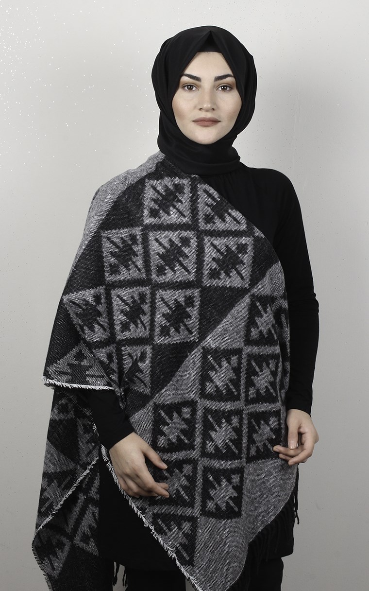 Geniş Omuz Şalı 5220-33