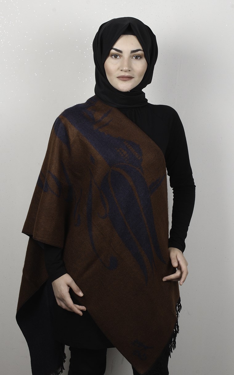 Geniş Omuz Şalı 5220-35