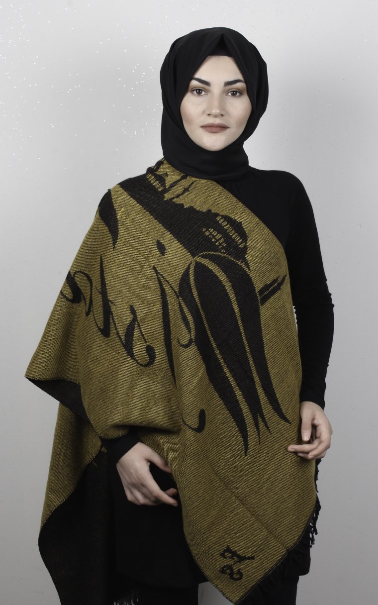 Geniş Omuz Şalı 5220-38