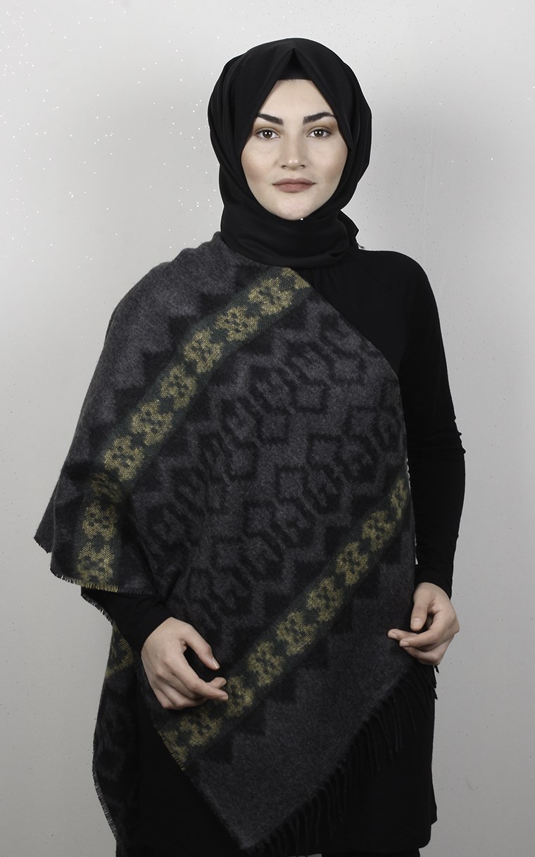 Geniş Omuz Şalı 5220-42