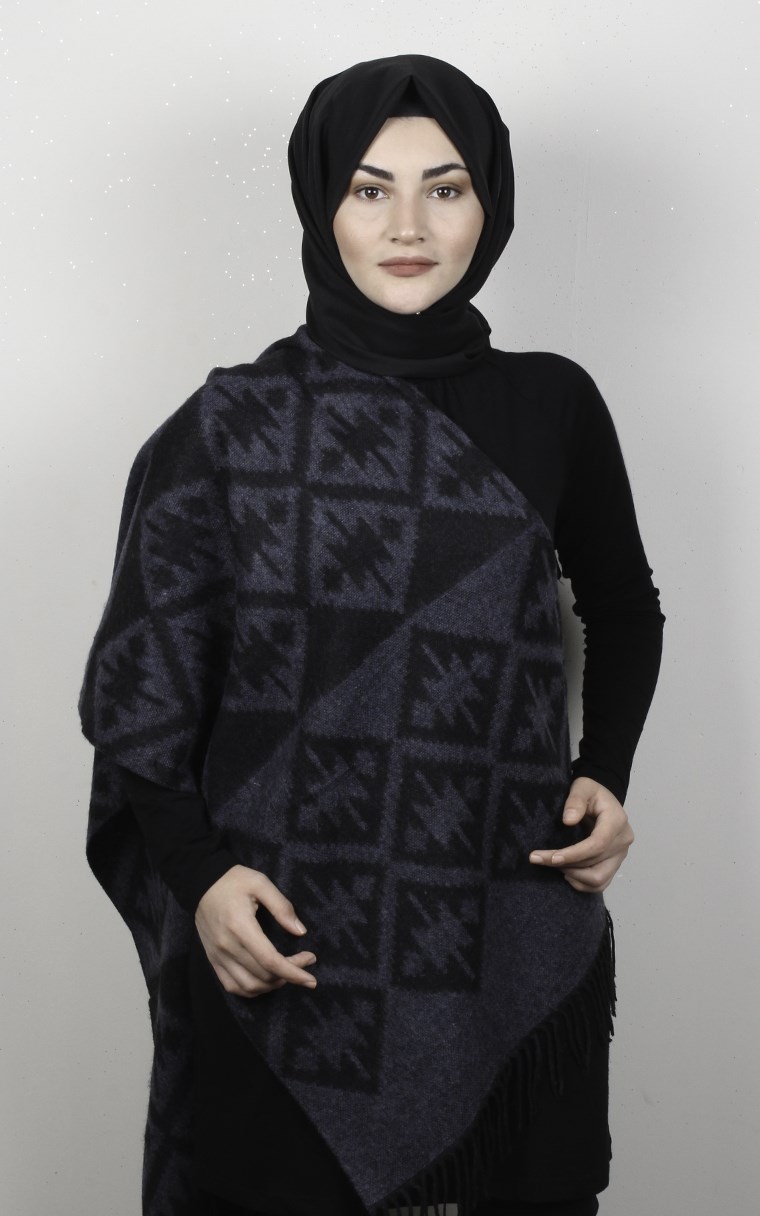 Geniş Omuz Şalı 5220-44