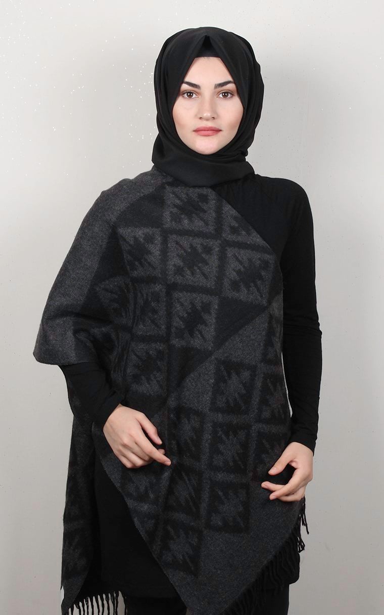 Geniş Omuz Şalı 5220-6
