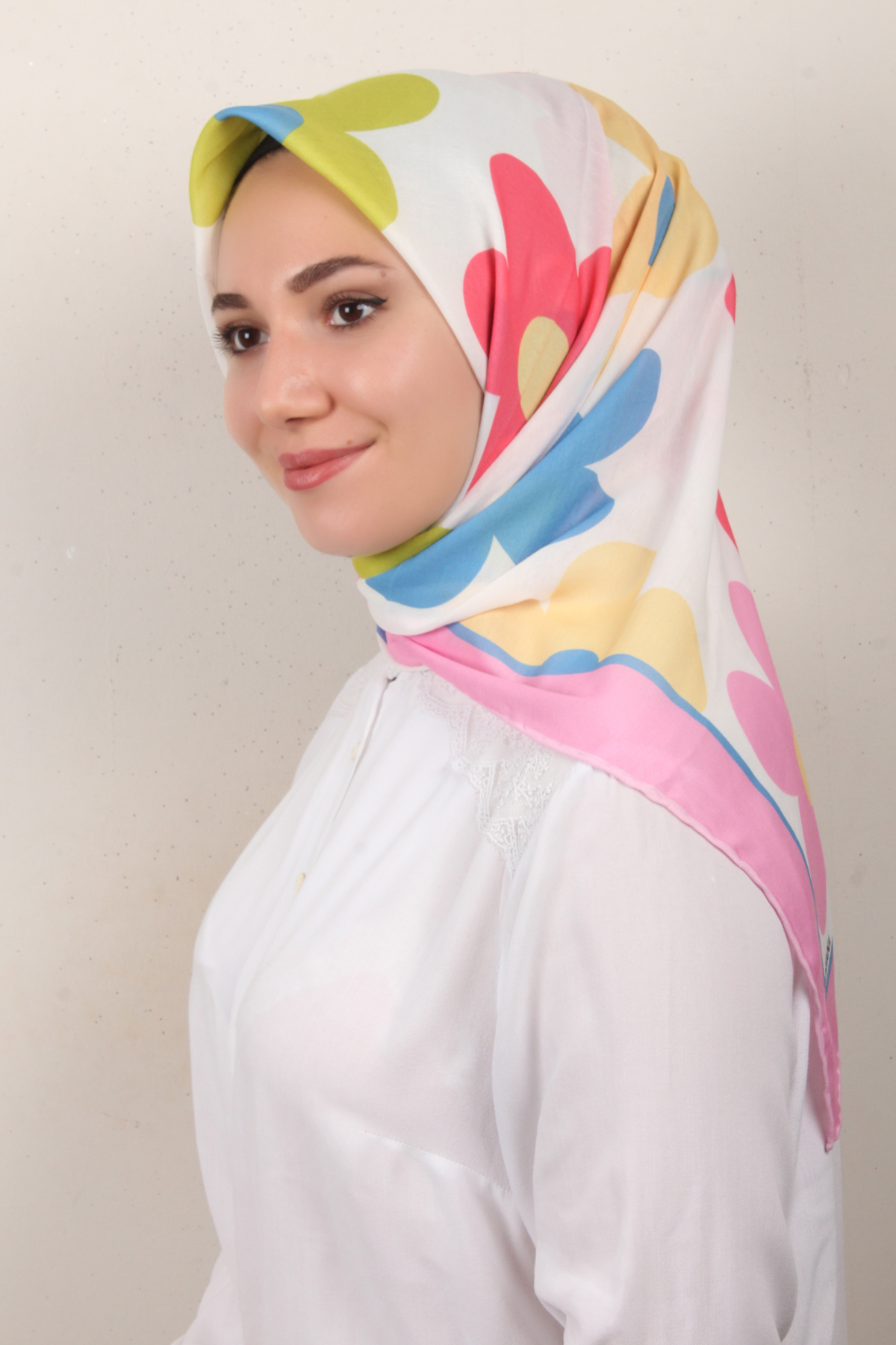 Gloria Eşarp 3086-1 Pembe