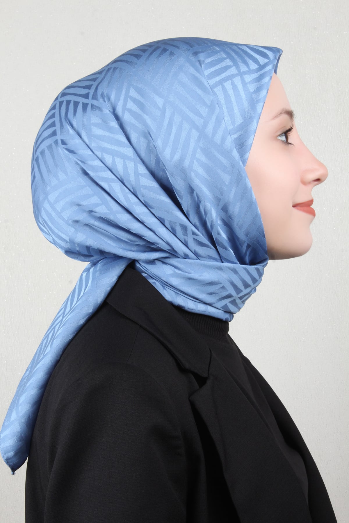 Golden Jakar Eşarp 4119-11 Açık Mavi