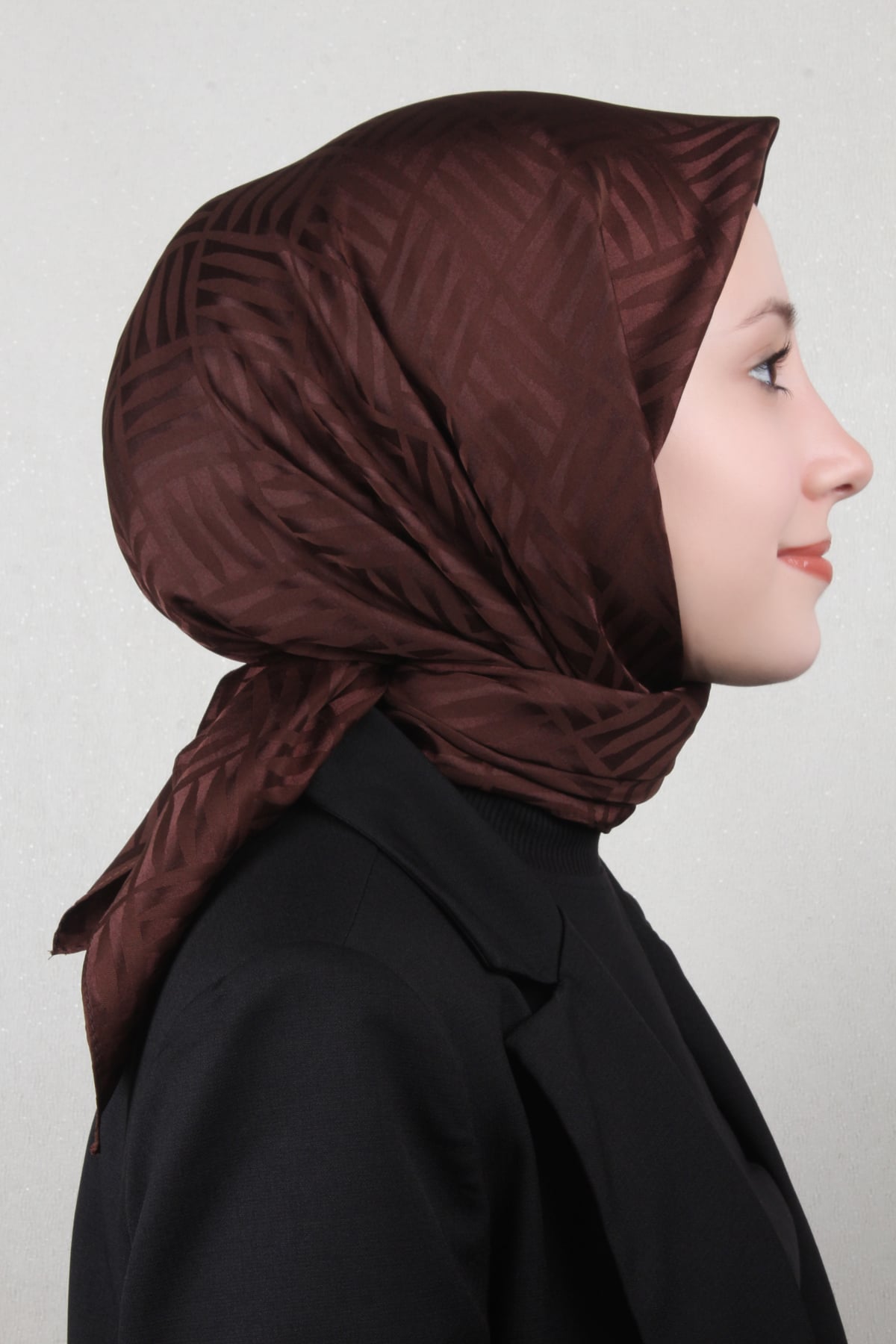 Golden Jakar Eşarp 4119-25 Acı Kahve