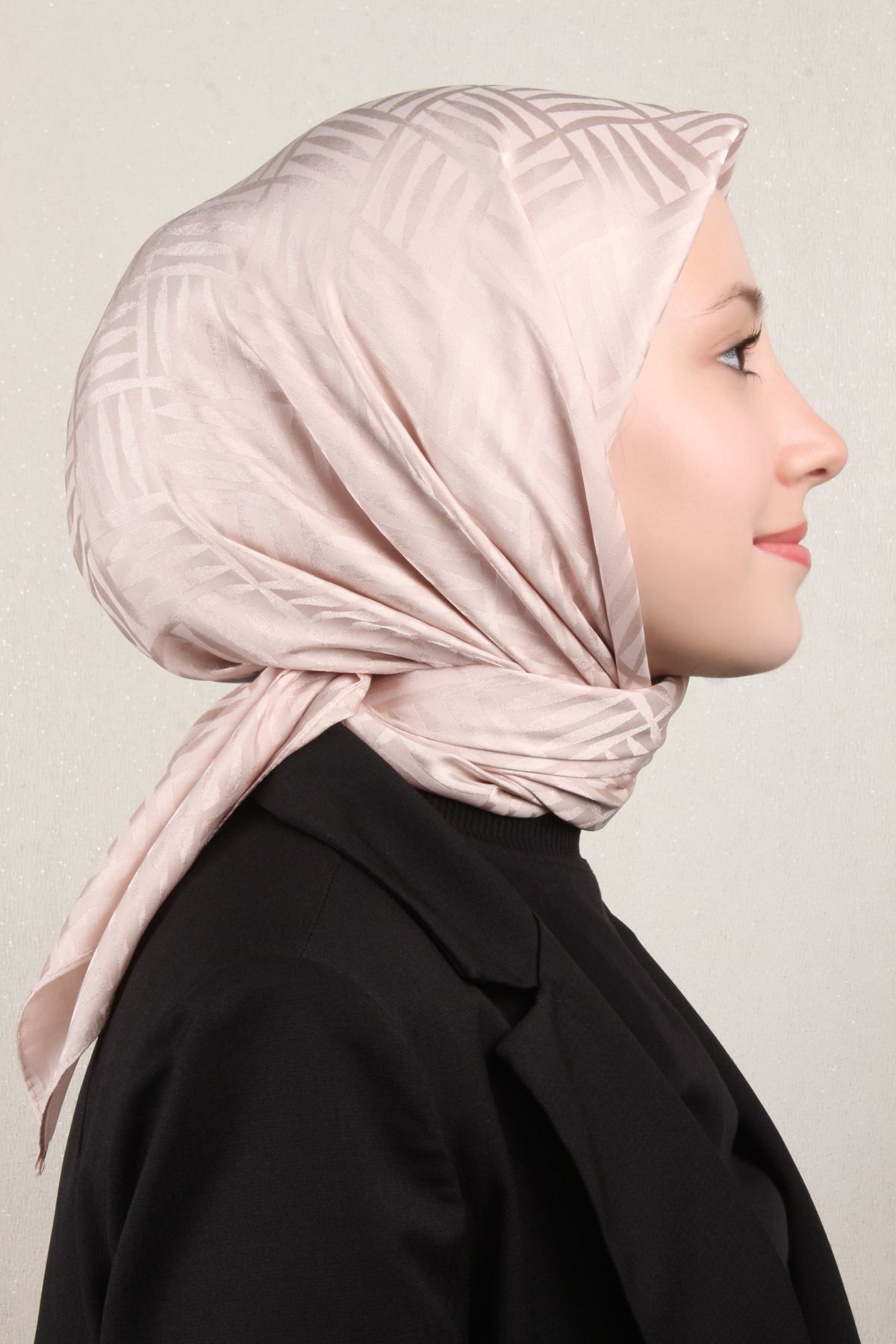 Golden Jakar Eşarp 4119-3 Açık Pudra